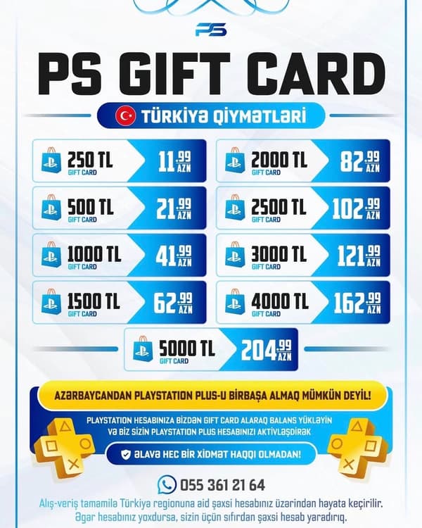 Playstation Gift Card