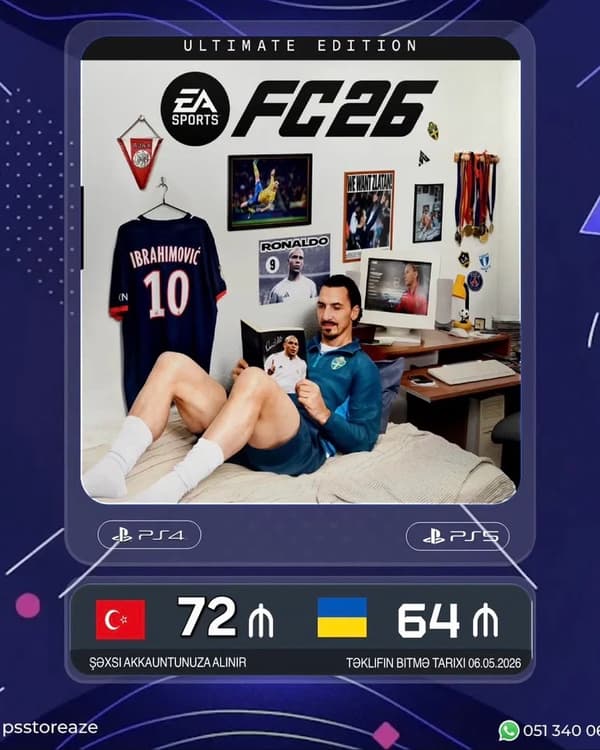 FC26 Playstation Oyunu